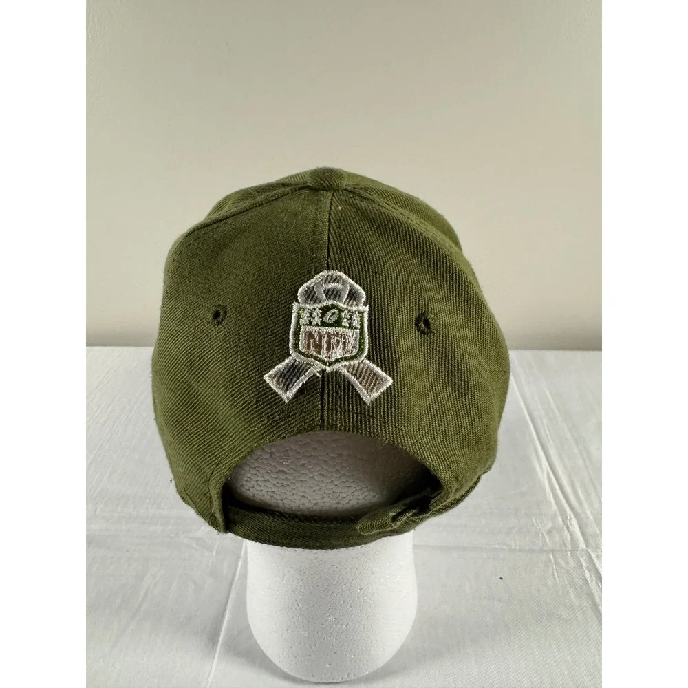 New Era New Orleans Saints NFL Salute to Service Olive Green 9FIFTY Snapback Hat